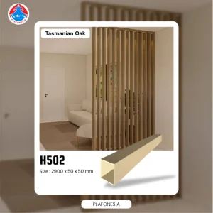 Wallpanel WPC Hollow/Tube H502 Tasmanian Oak