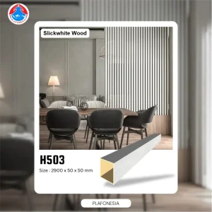 Wallpanel WPC Hollow/Tube H503 Silkwood White