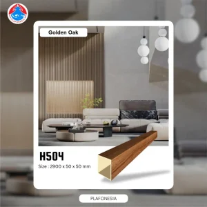 Wallpanel WPC Hollow/Tube H504 Golden Teak