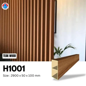 wallpanel hollow tube plafonesia H1001