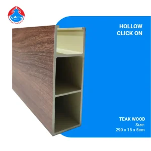 HOLLOW CLICK ON teak wood