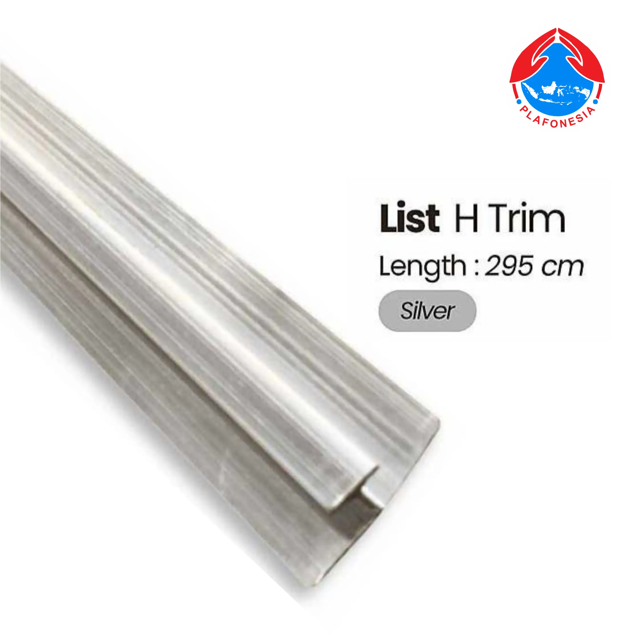 Trim H silver